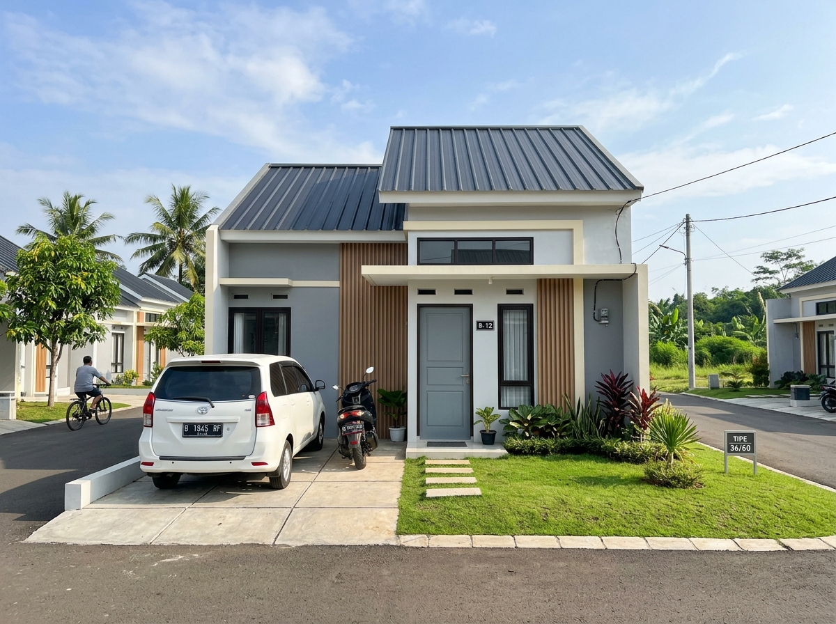 Fasad Rumah Subsidi